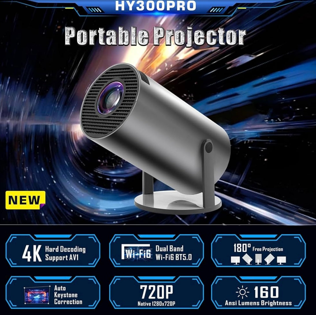 Mini proiettore BIANCO e NERO