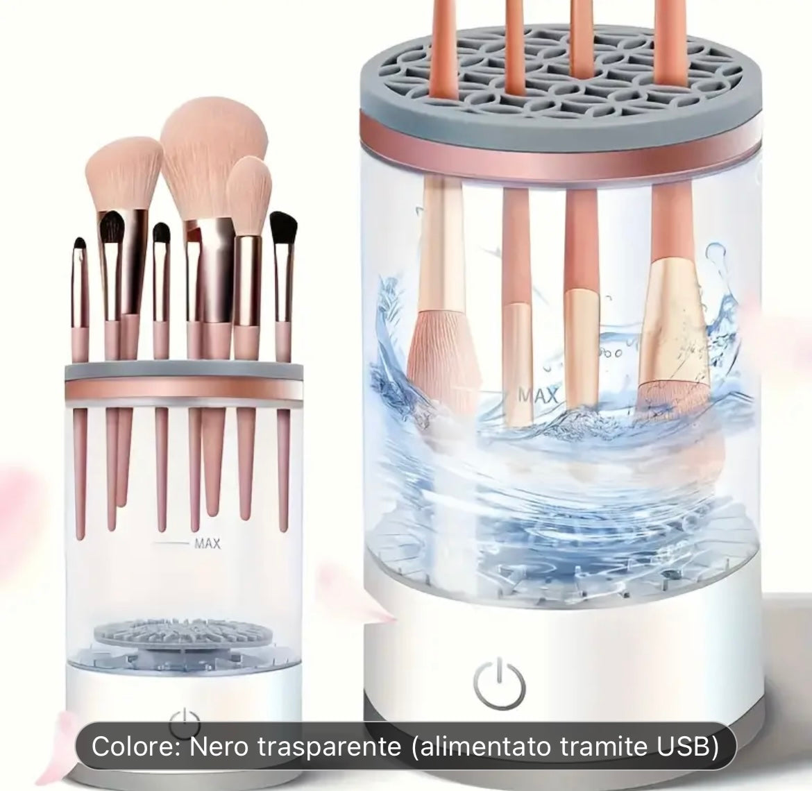 pulitore e asciugatore USB per pennelli